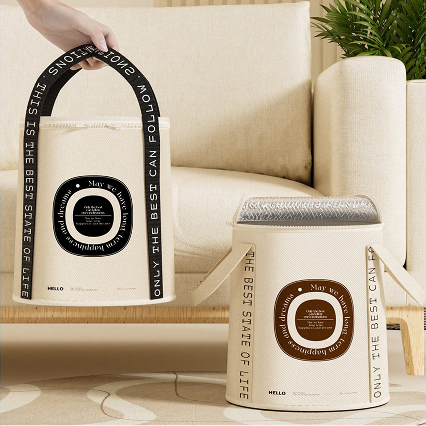 SunOverMoon Collapsible Storage Convenient Footbath Bucket, high Heat Preservation, 14 inches Height, can soak up to The Calf, Easier to Relax and Relieve Fatigue. - SunOverMoon