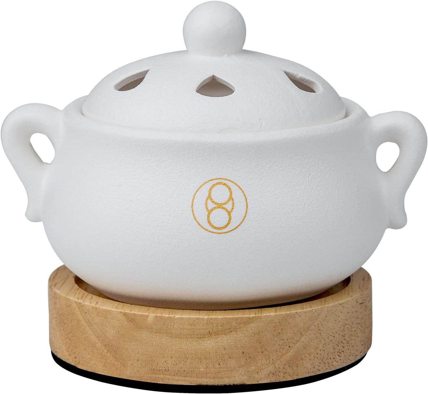 SunOverMoon Electric Incense Burner with Timer, Frankincense Resin Burner, Oud Bakhoor Burner, Charcoal Free Quick How - to, Made Easy, No Open Flame, Eliminate Fire Hazards, Safer - SunOverMoon