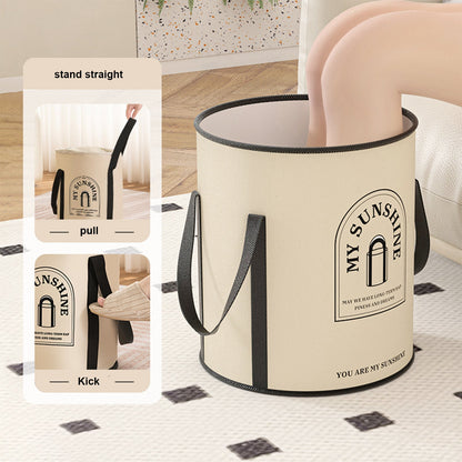 SunOverMoon Collapsible Storage Convenient Footbath Bucket, high Heat Preservation, 14 inches Height, can soak up to The Calf, Easier to Relax and Relieve Fatigue. - SunOverMoon